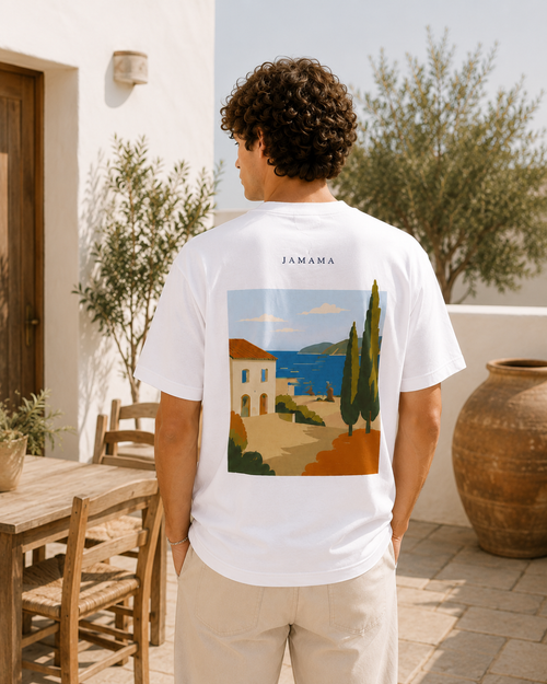 t-shirt mode homme mas dos 