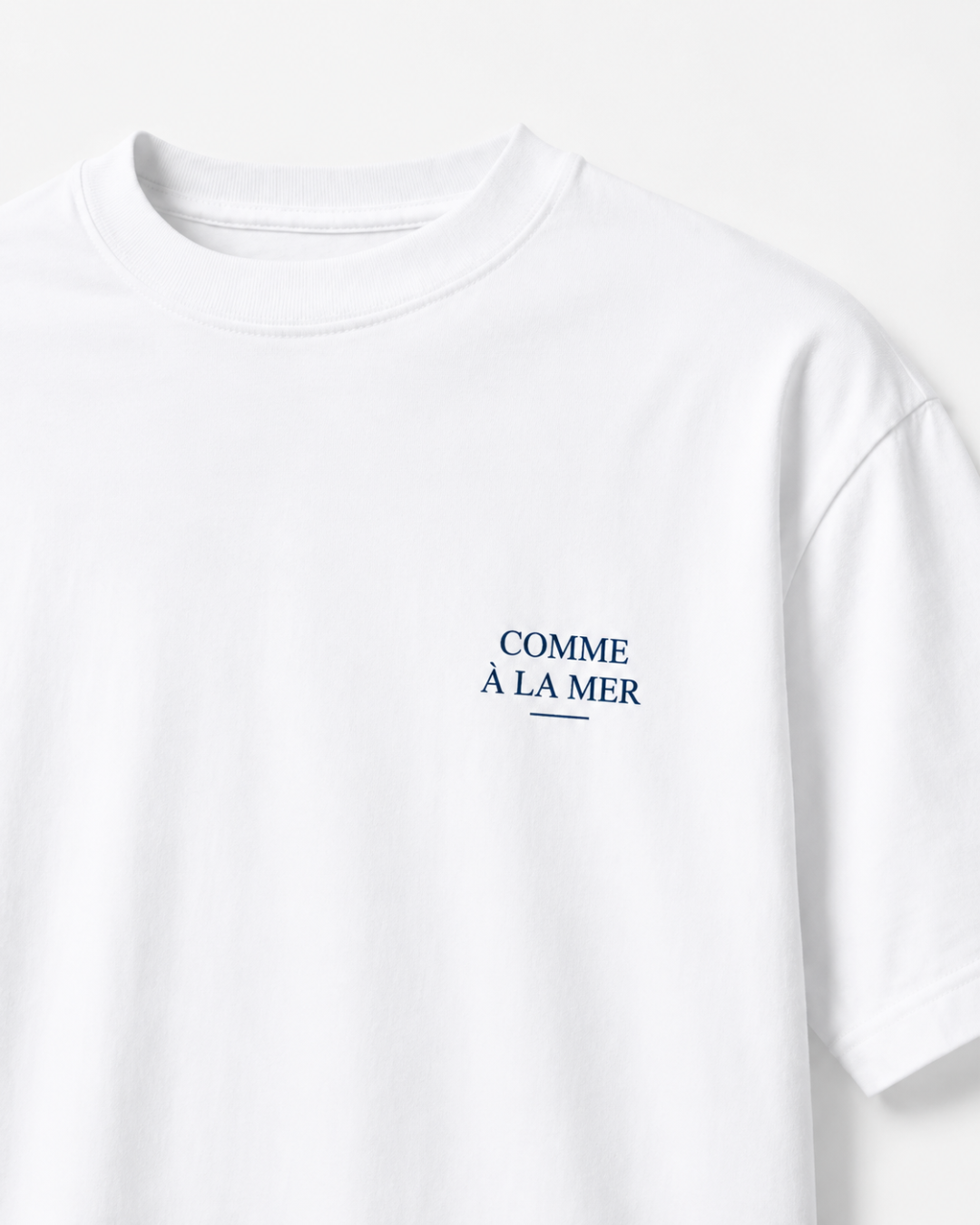t-shirt mode homme comme à la mer face
