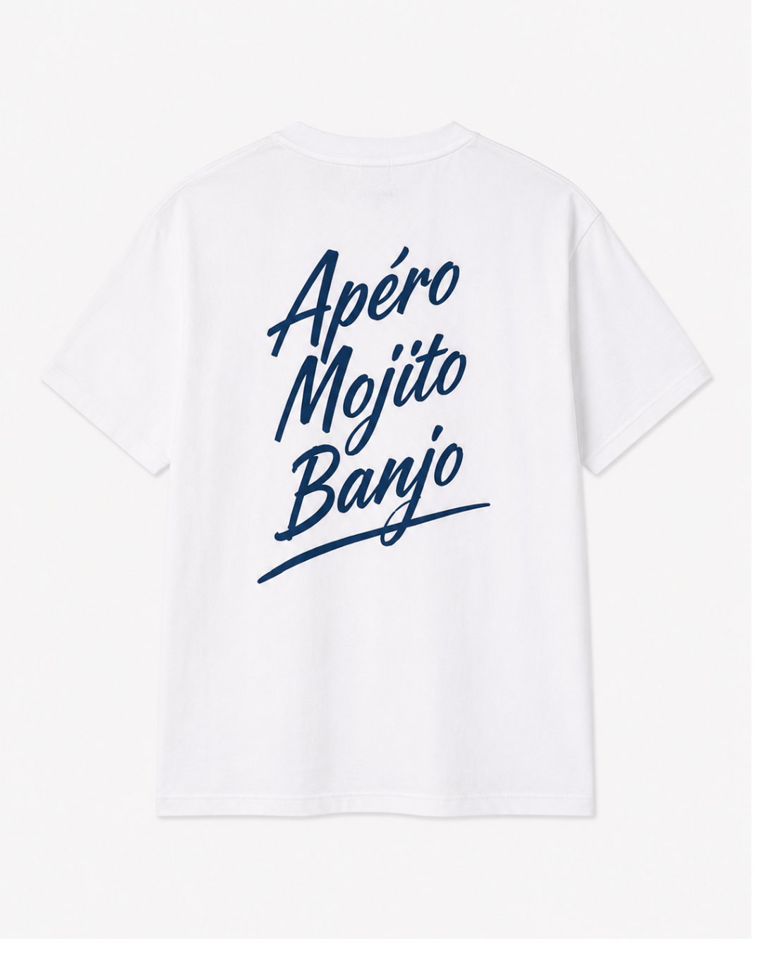 t-shirt mode homme apéro mojito banjo 