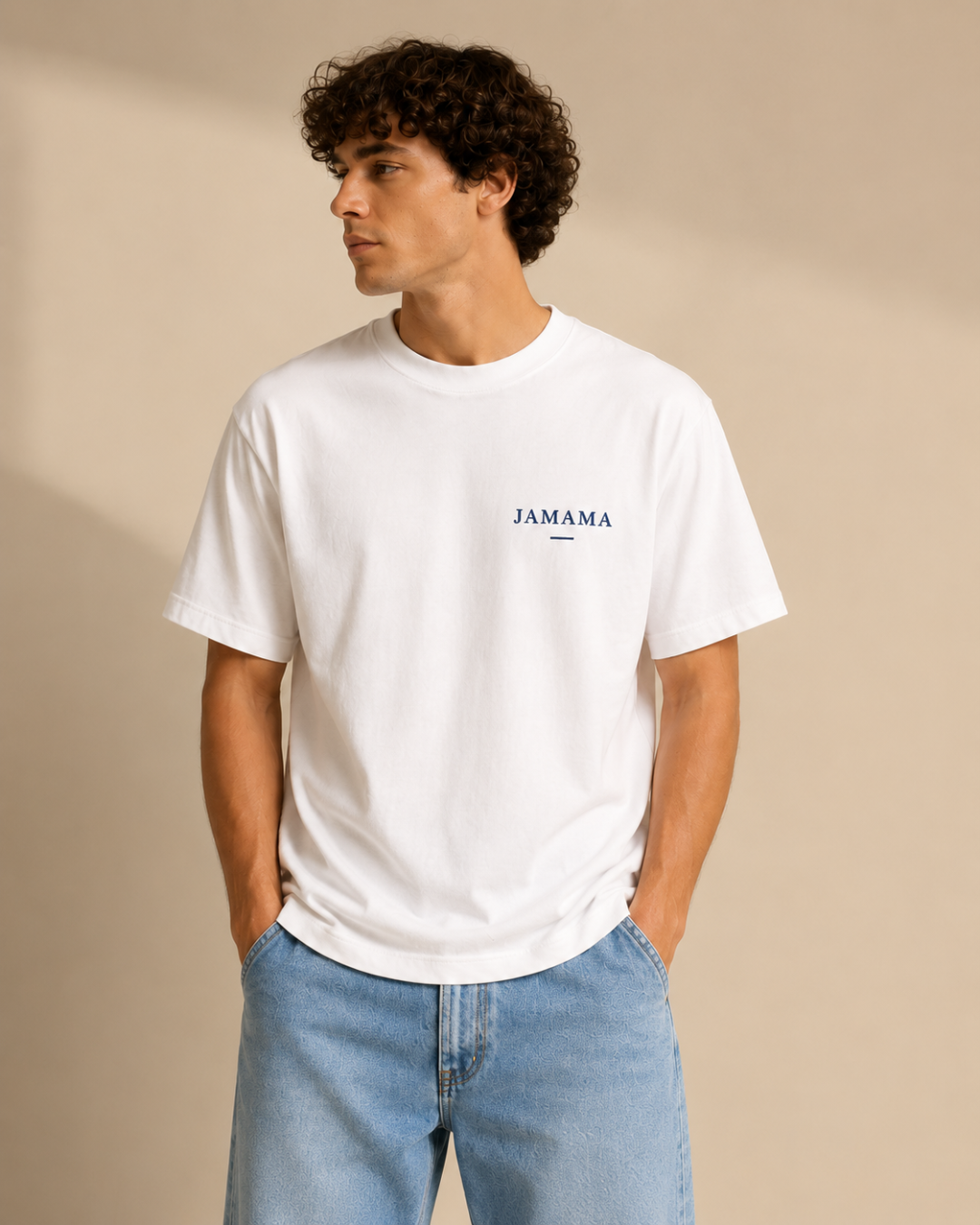 t-shirt mode homme porté modèle